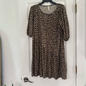 Leopard dress
